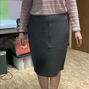 Grey Loft Pencil Skirt